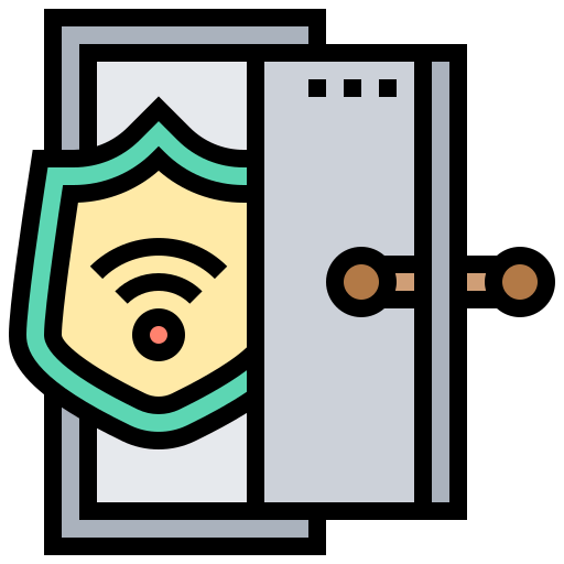 Door lock icon