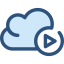 Cloud computing icon 64x64