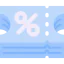 Discount coupon icon 64x64