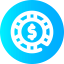 Poker chip icon 64x64