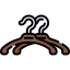 Clothing hanger icon 64x64