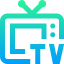 Watching tv Ikona 64x64