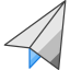 Paper plane icon 64x64