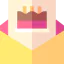 Birthday invitation icon 64x64