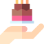 Birthday cake icon 64x64