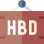 Happy birthday biểu tượng 64x64