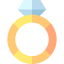 Diamond ring icon 64x64