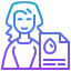 Blood test icon 64x64