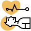 Cardiac arrest icon 64x64