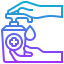 Hand sanitizer icon 64x64