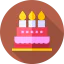 Birthday cake アイコン 64x64