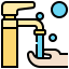 Washing hand icon 64x64
