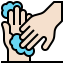 Washing hand icon 64x64