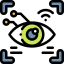Eye scanner icon 64x64