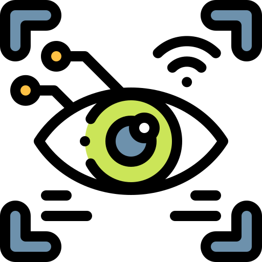 Eye scanner icon