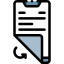 Foldable smartphone icon 64x64