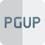 Page up アイコン 64x64