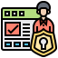Data protection icon 64x64