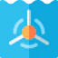 Tidal power Symbol 64x64