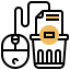 Delete icon 64x64