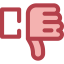 Dislike icon 64x64