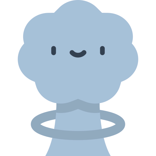 Nuclear explosion icon