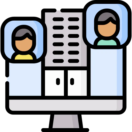 Telecommuting icon