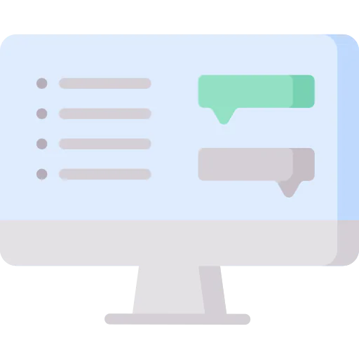 Chat box icon