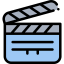Clapperboard icon 64x64
