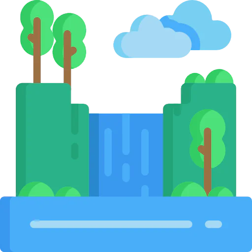 Waterfall icon
