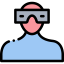 Vr glasses icon 64x64