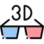 3d glasses icon 64x64