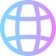Earth grid icon 64x64