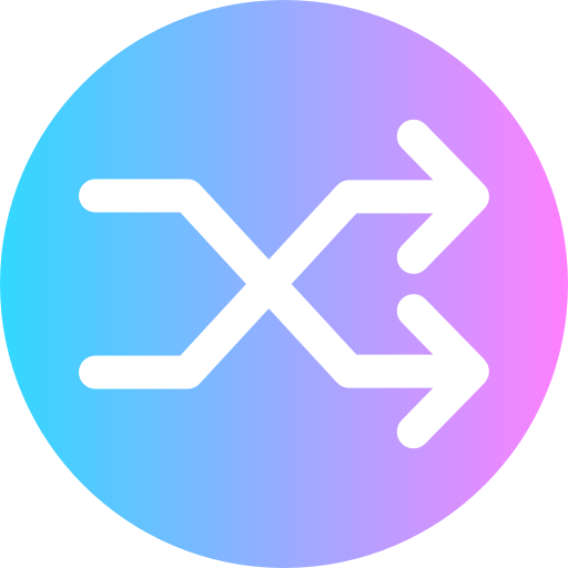 Shuffle icon