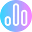 Bar chart icon 64x64