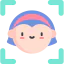 Facial recognition іконка 64x64