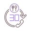 30 minutes アイコン 64x64