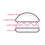 Food delivery icon 64x64