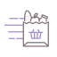 Grocery truck icon 64x64