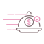 Food delivery icon 64x64