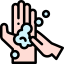 Washing hand icon 64x64