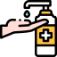 Hydroalcoholic gel icon 64x64