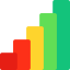 Bar chart icon 64x64