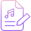Music file アイコン 64x64