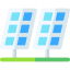 Solar panels icon 64x64