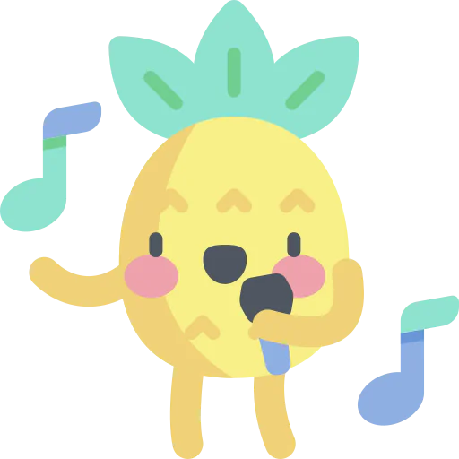 Singing icon