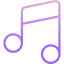 Music notes icon 64x64
