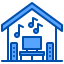 Stay at home icon 64x64