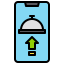 Food delivery icon 64x64