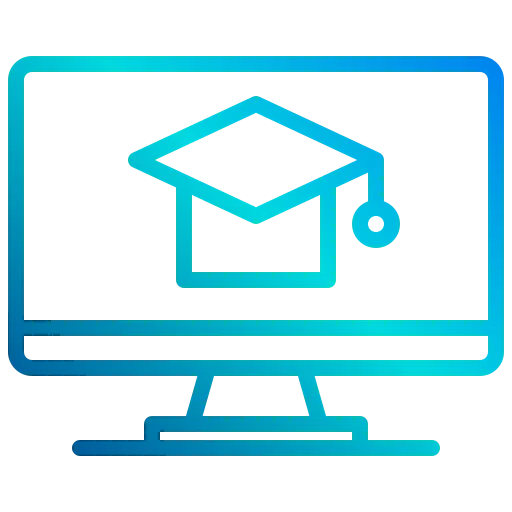 Online learning icon